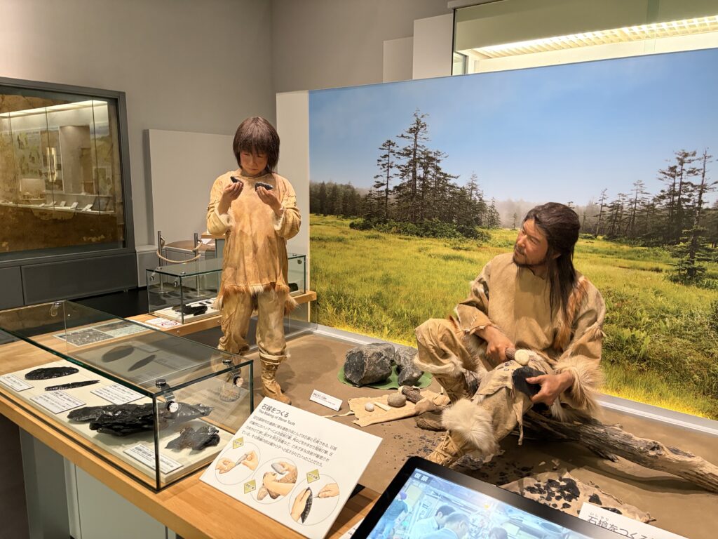 国立歴史民俗博物館 第1展示室の展示風景