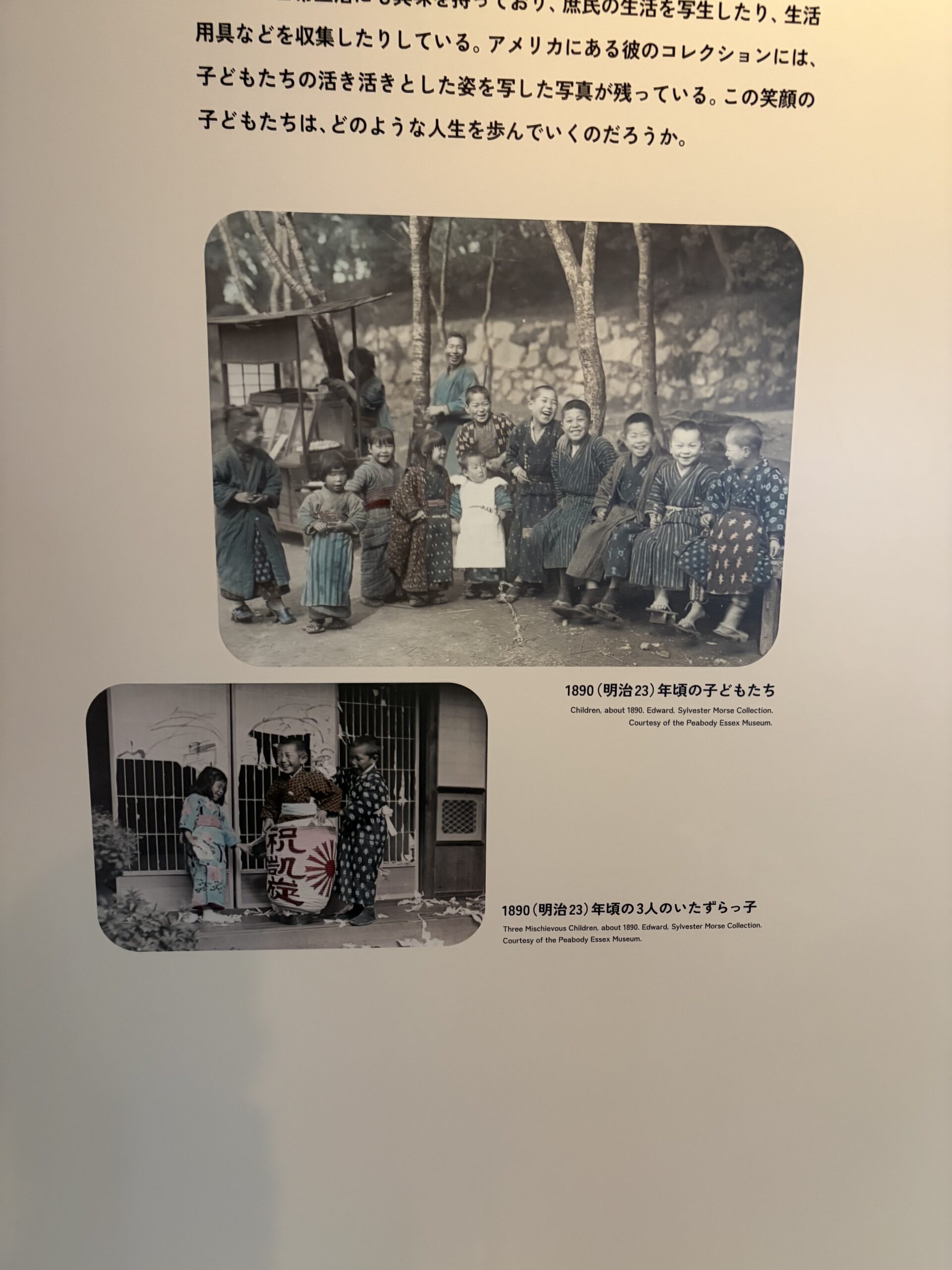 国立歴史民俗博物館 第5展示室「近代」の展示風景