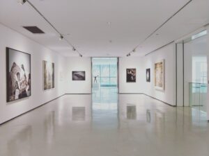美術館の展示室